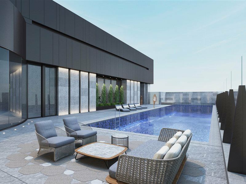 Alva Hotel By Royal Hong Kong Exterior photo The rooftop pool at the hotel
