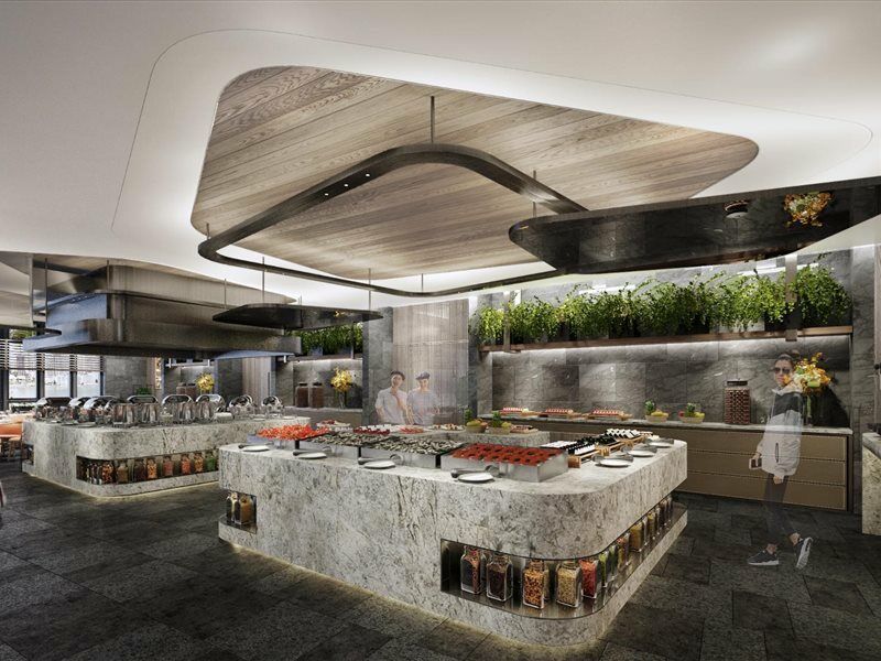 Alva Hotel By Royal Hong Kong Exterior photo The kitchen at the restaurant